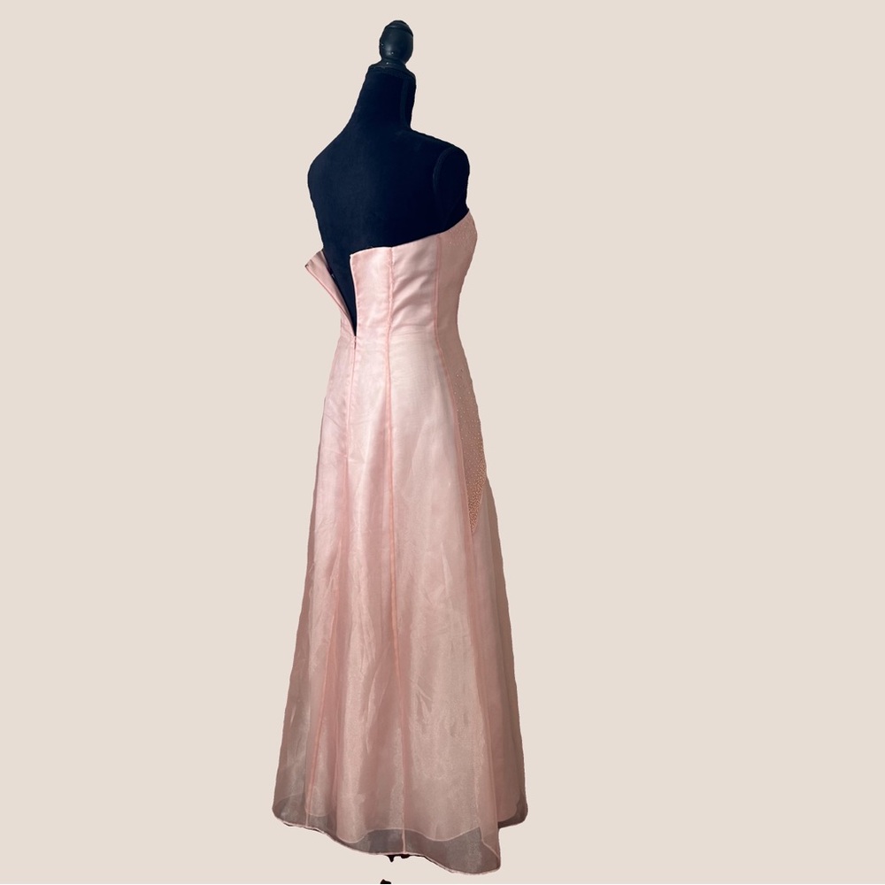 Y2K Pink Beaded Gown - Picture 3 of 16
